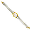 SNOWY WHITE PEARL WATCH  - JPJL-106 - Click here to View more details about this Product